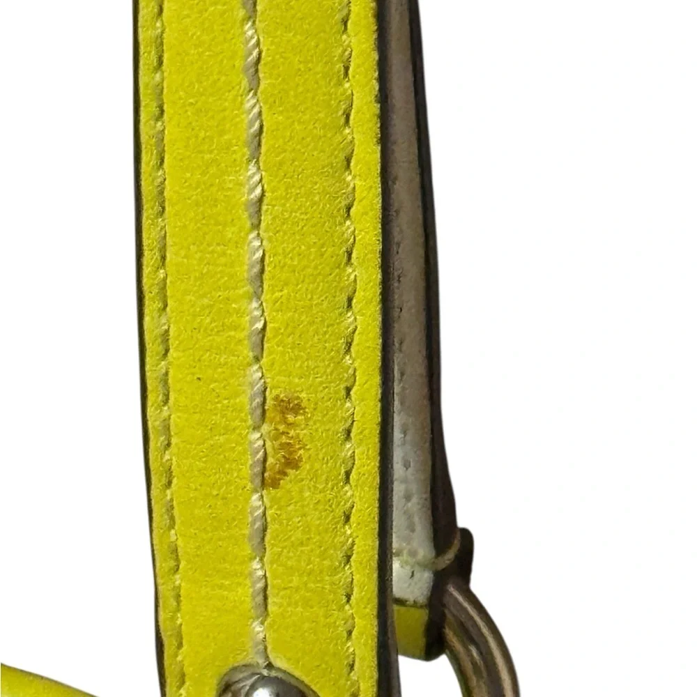 Vintage Coach Bag Lime Green Straw Satchel Shoulder Bag